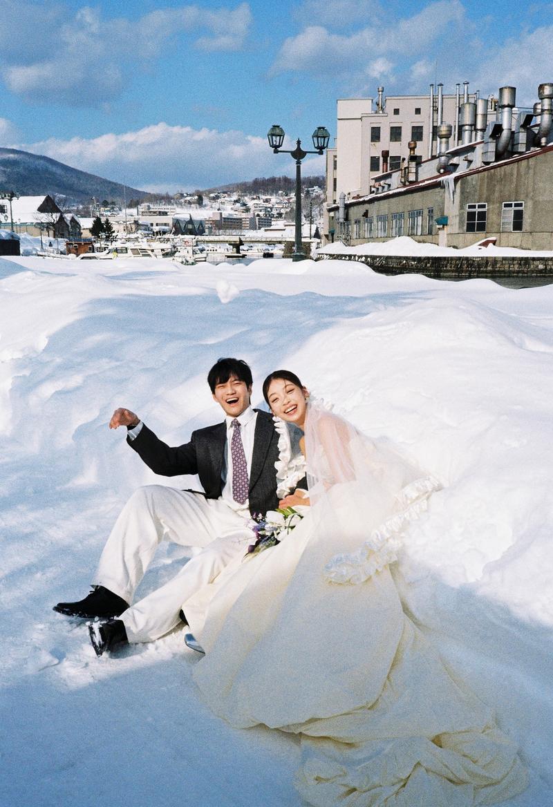 小樽运河 第14张 日本婚纱照 日本旅拍 小樽婚纱照 日本尼鹿摄影