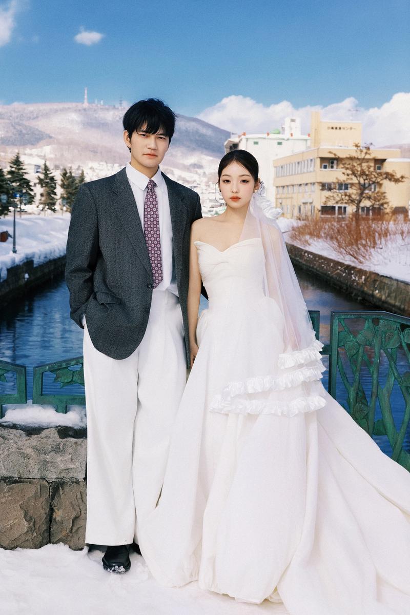 小樽运河 第62张 日本婚纱照 日本旅拍 小樽婚纱照 日本尼鹿摄影