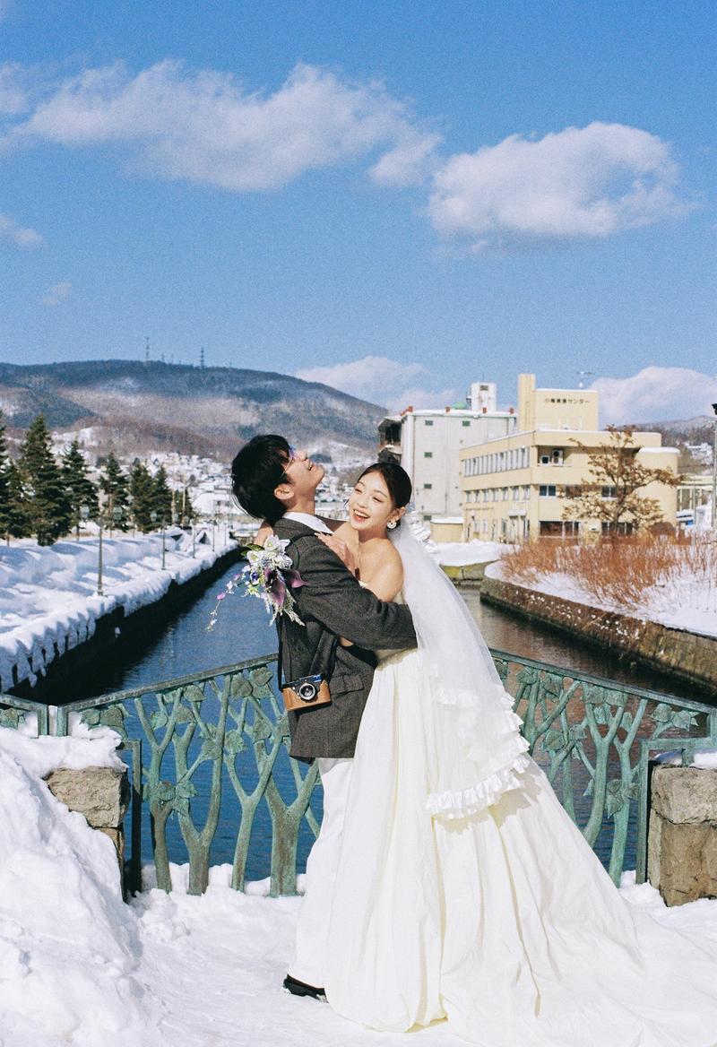 小樽运河 第53张 日本婚纱照 日本旅拍 小樽婚纱照 日本尼鹿摄影