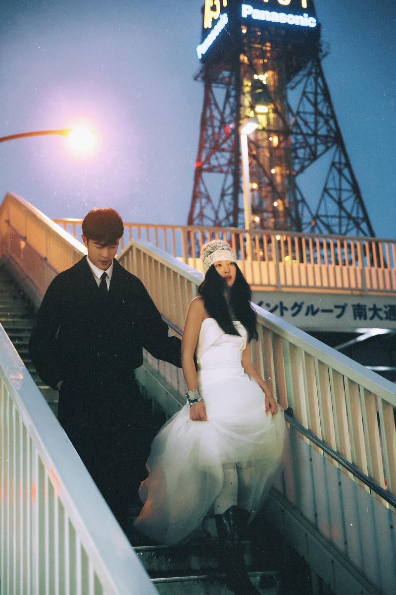 薄野十字路口 第23张 日本婚纱照 日本旅拍 日本尼鹿摄影