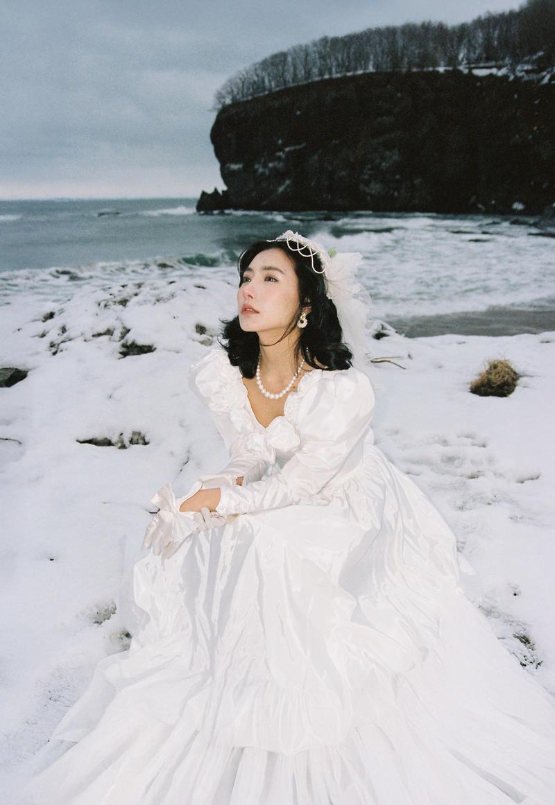 北海道单人婚纱 日本婚纱照 日本旅拍