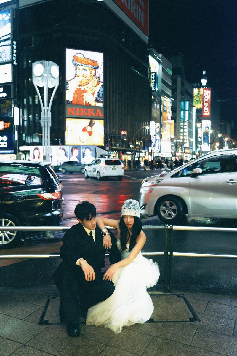 薄野十字路口 第33张 日本婚纱照 日本旅拍 日本尼鹿摄影
