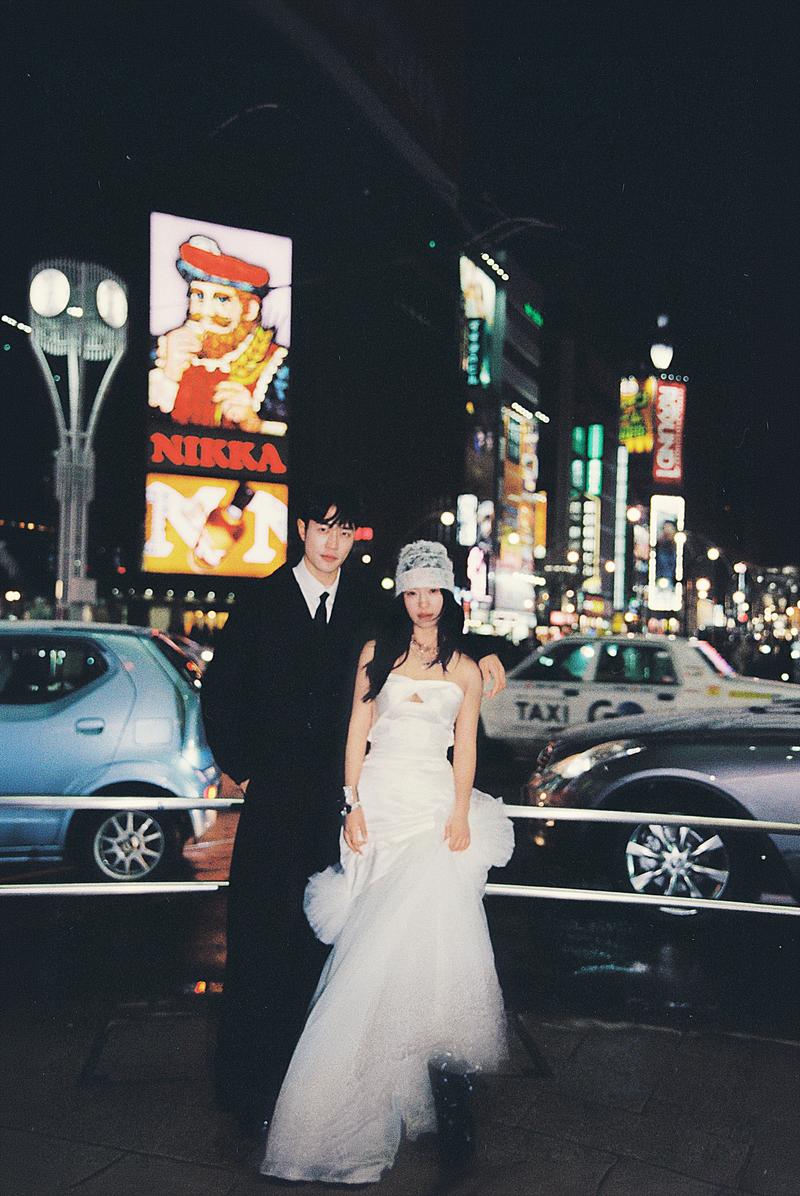 薄野十字路口 第2张 日本婚纱照 日本旅拍 日本尼鹿摄影