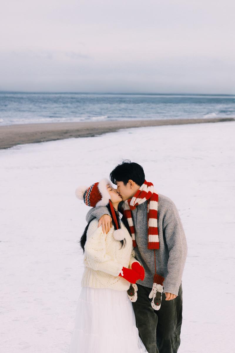 海边有一颗圣诞树 第13张 日本婚纱照 日本旅拍 日本尼鹿摄影