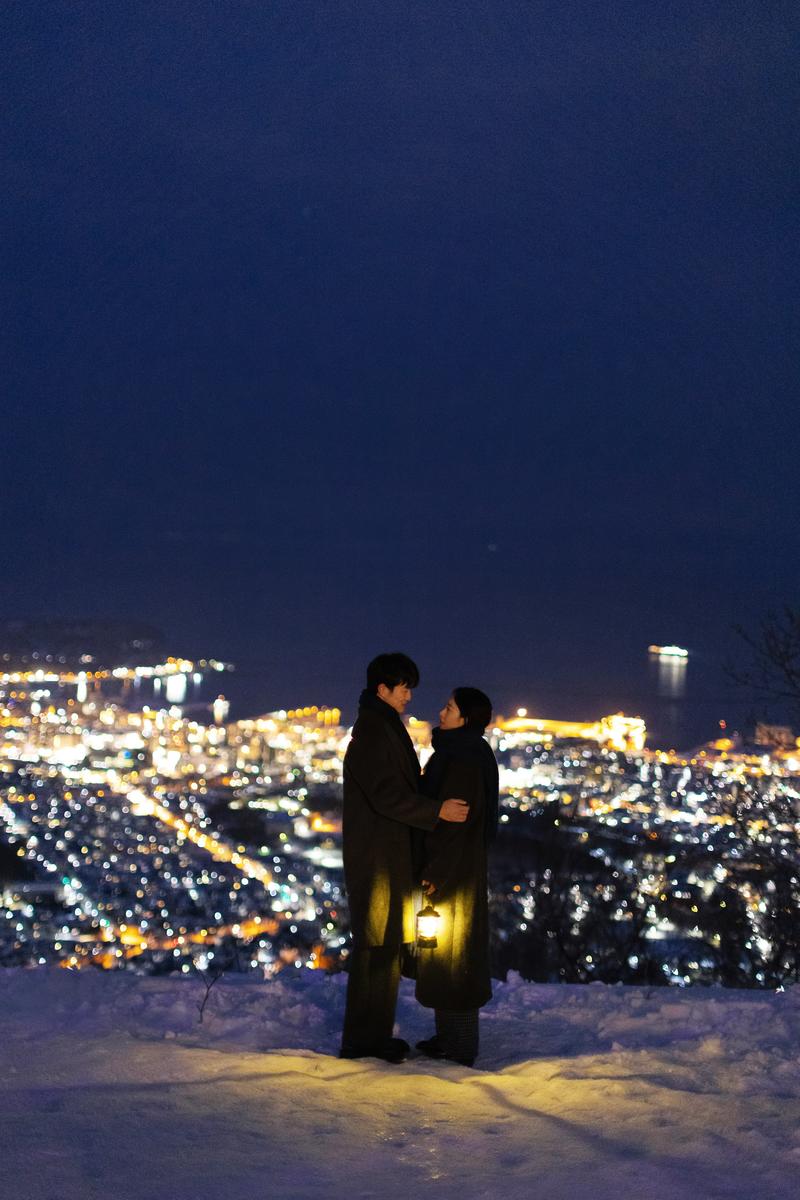 天狗山蓝调时刻 第4张 日本婚纱照 日本旅拍 日本尼鹿摄影