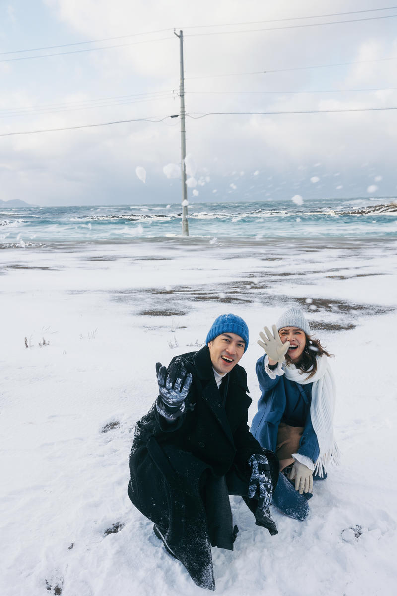 初恋 第5张 日本婚纱照 日本旅拍 日本雪景婚纱照 日本尼鹿摄影