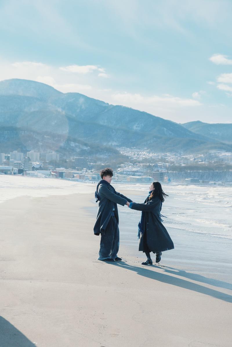 北海道钱涵的海 第10张 日本婚纱照 日本旅拍 北海道婚纱照 日本尼鹿摄影