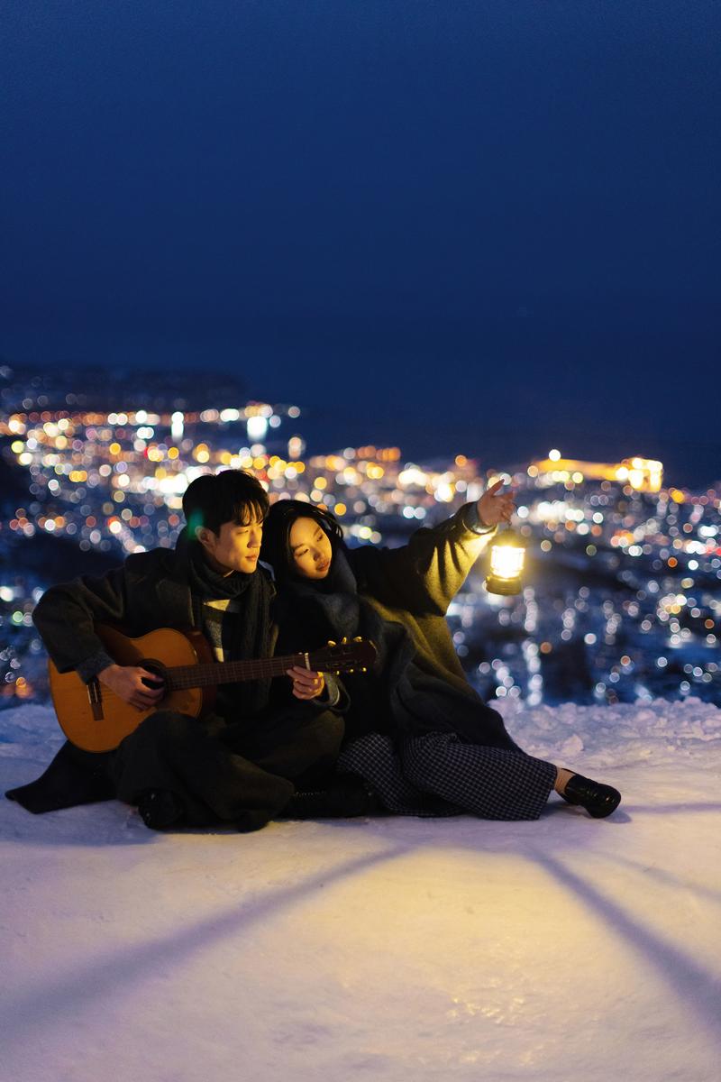 天狗山蓝调时刻 第21张 日本婚纱照 日本旅拍 日本尼鹿摄影