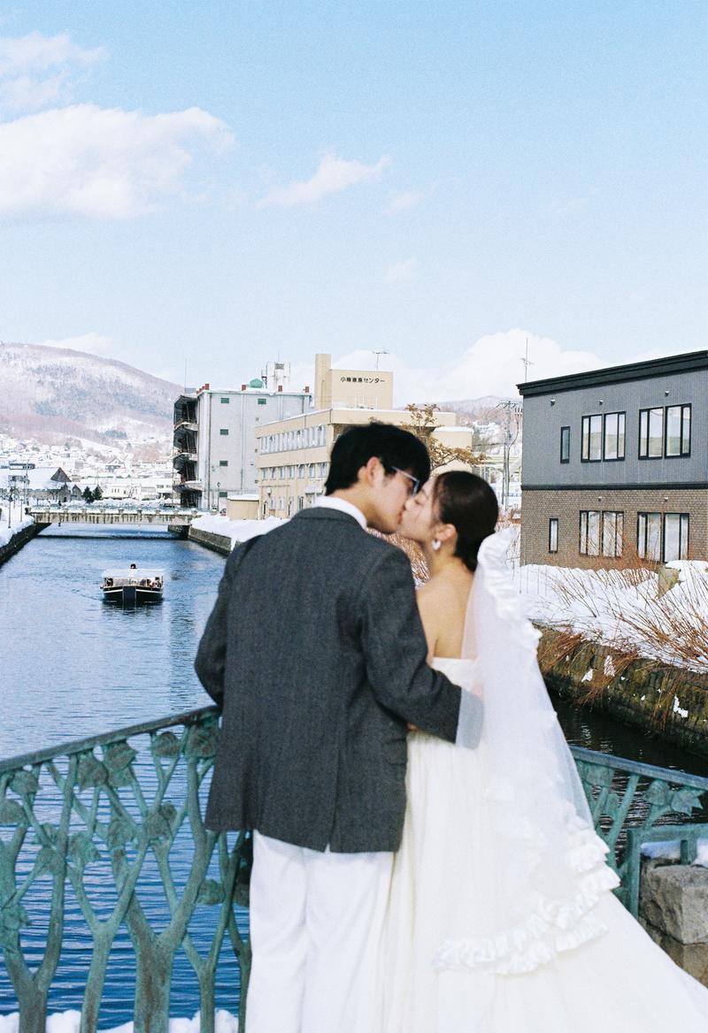 小樽运河 第45张 日本婚纱照 日本旅拍 小樽婚纱照 日本尼鹿摄影