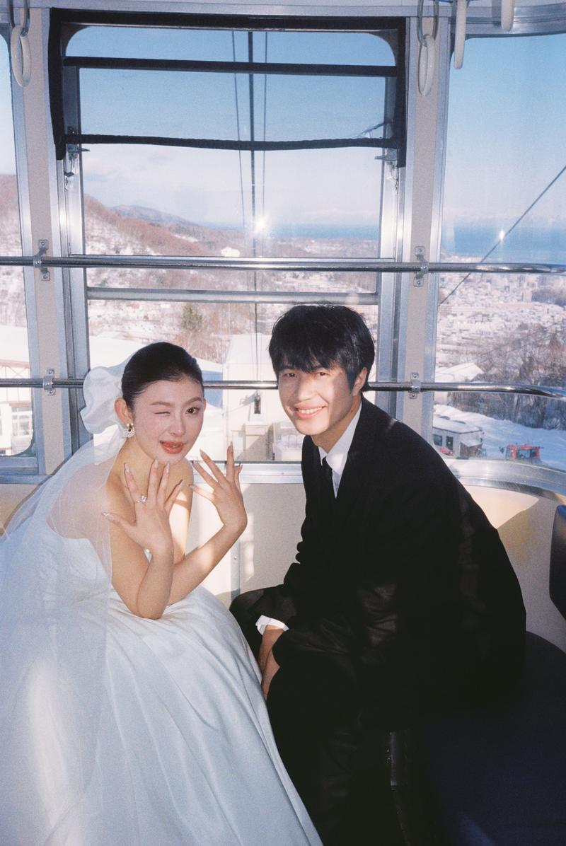 小樽婚礼 日本婚纱照 日本旅拍