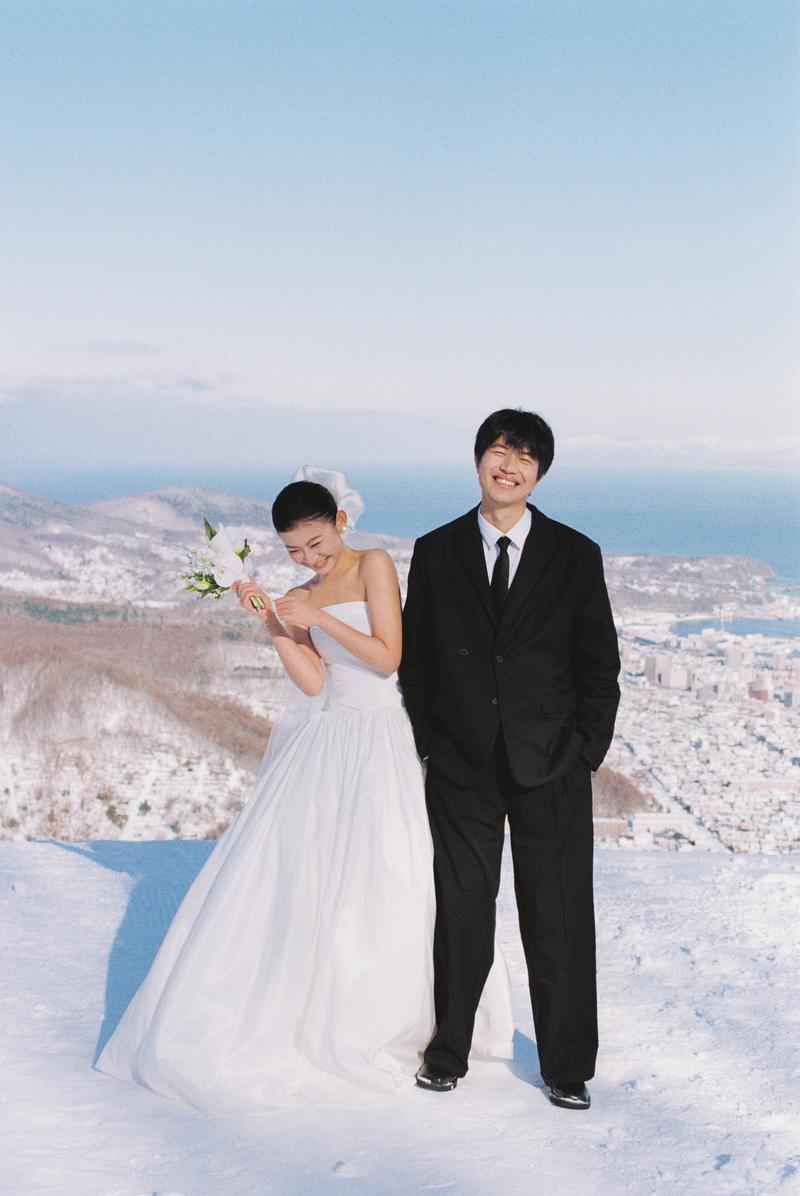小樽婚礼 第21张 日本婚纱照 日本旅拍 小樽婚纱照 日本尼鹿摄影