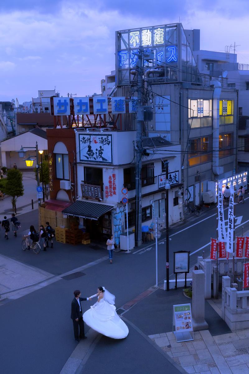 人潮汹涌中紧紧抱住你 第20张 日本婚纱照 日本旅拍 日本尼鹿摄影
