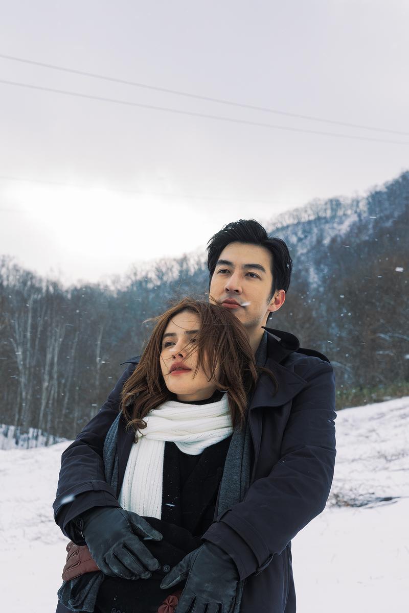 北海道的小樽天狗山 第111张 日本婚纱照 日本旅拍 北海道婚纱照 小樽婚纱照 日本雪景婚纱照 日本尼鹿摄影