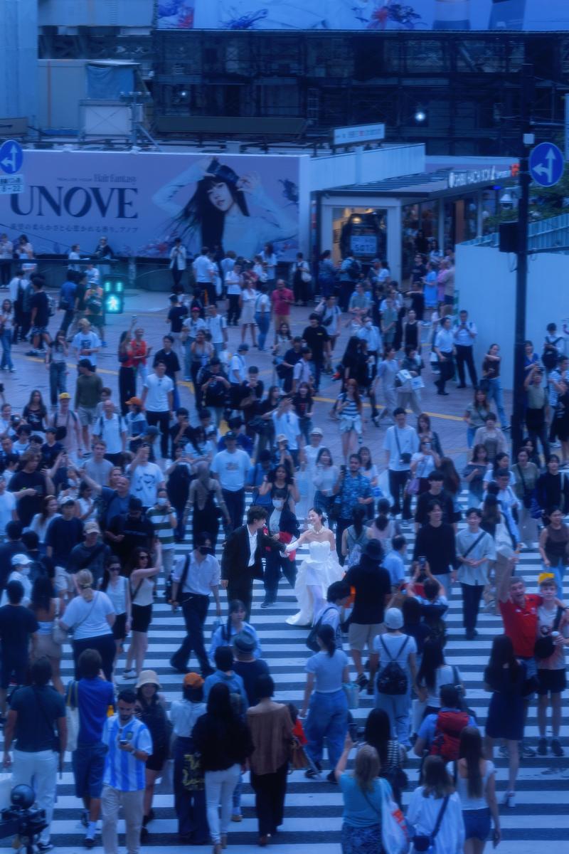 人潮汹涌中紧紧抱住你 第11张 日本婚纱照 日本旅拍 日本尼鹿摄影