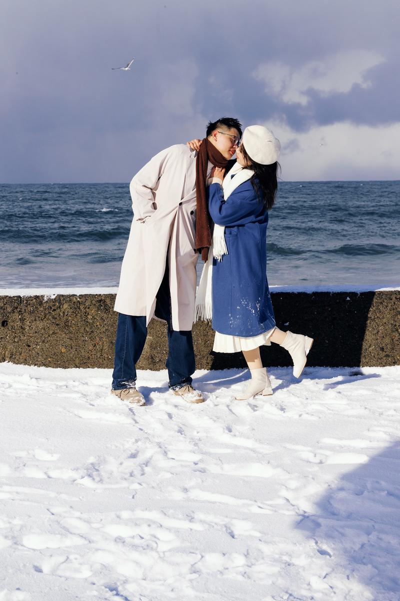 在小樽生命中最美好的冬天 第44张 日本婚纱照 日本旅拍 小樽婚纱照 日本尼鹿摄影