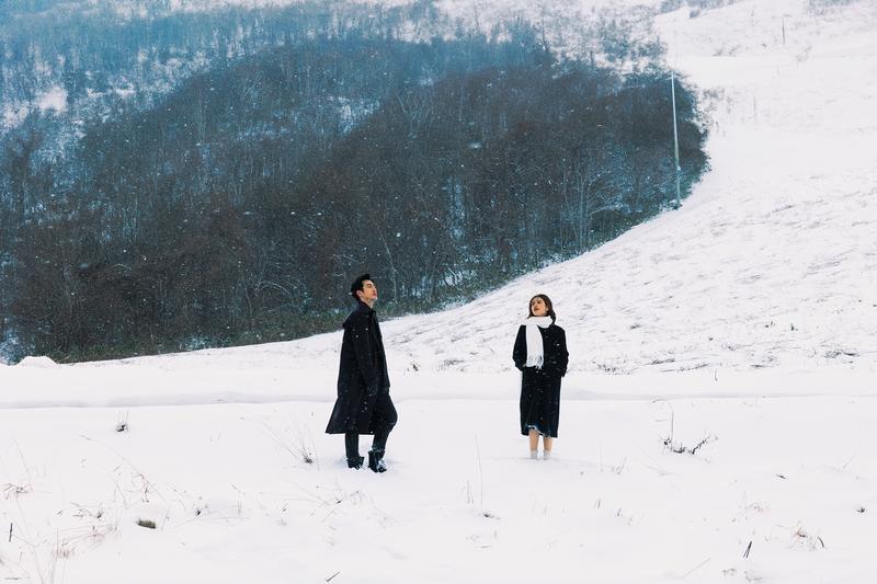 北海道的小樽天狗山 第101张 日本婚纱照 日本旅拍 北海道婚纱照 小樽婚纱照 日本雪景婚纱照 日本尼鹿摄影