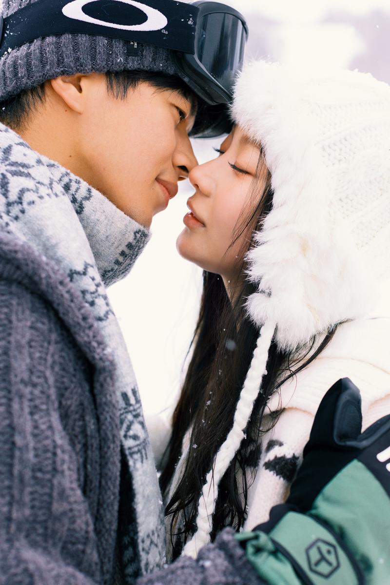 滑雪场余命十年 第12张 日本婚纱照 日本旅拍 日本雪景婚纱照 日本尼鹿摄影