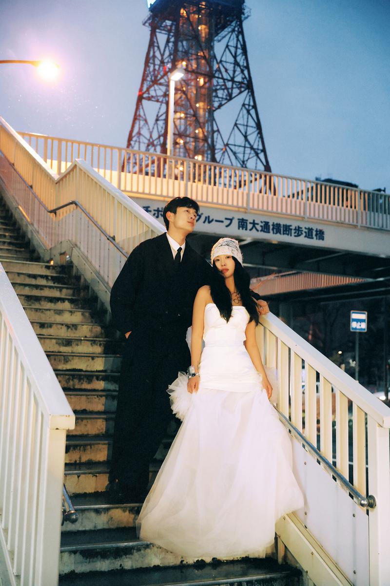 薄野十字路口 第38张 日本婚纱照 日本旅拍 日本尼鹿摄影