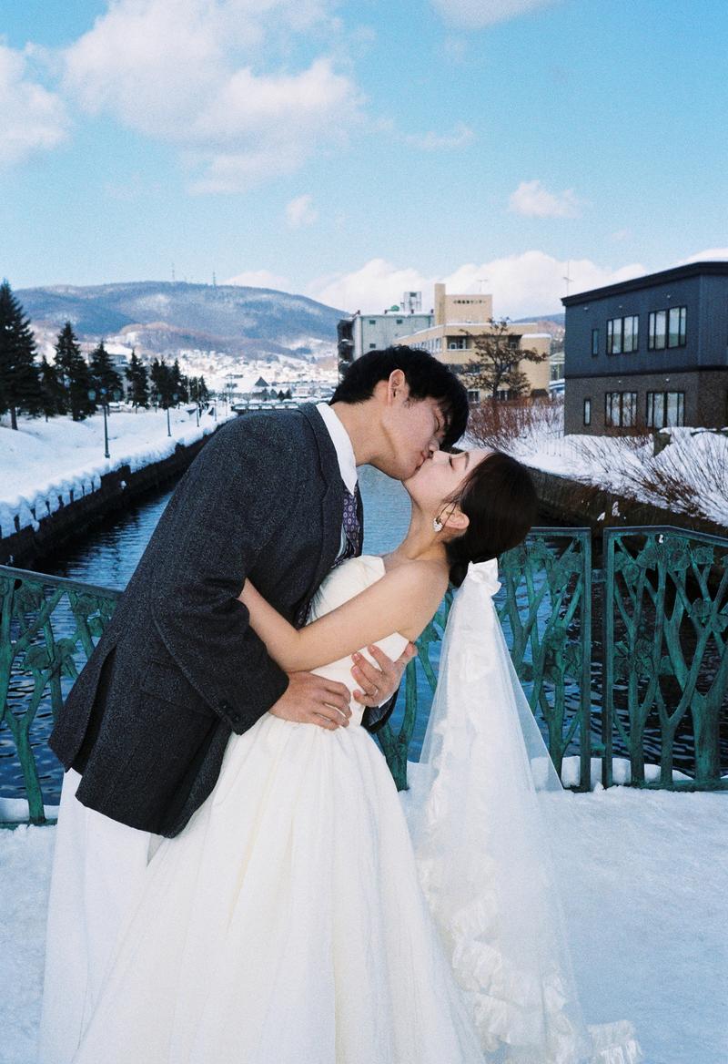 小樽运河 第49张 日本婚纱照 日本旅拍 小樽婚纱照 日本尼鹿摄影
