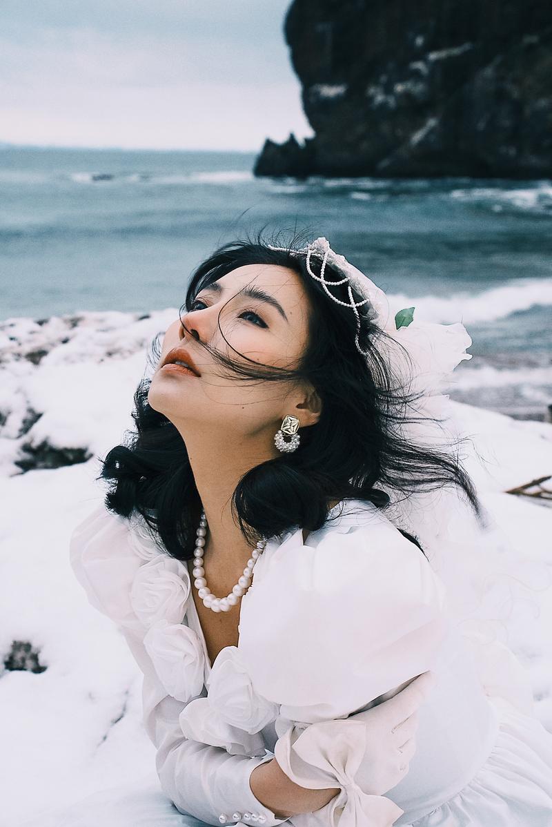 北海道单人婚纱 第15张 日本婚纱照 日本旅拍 北海道婚纱照 日本尼鹿摄影