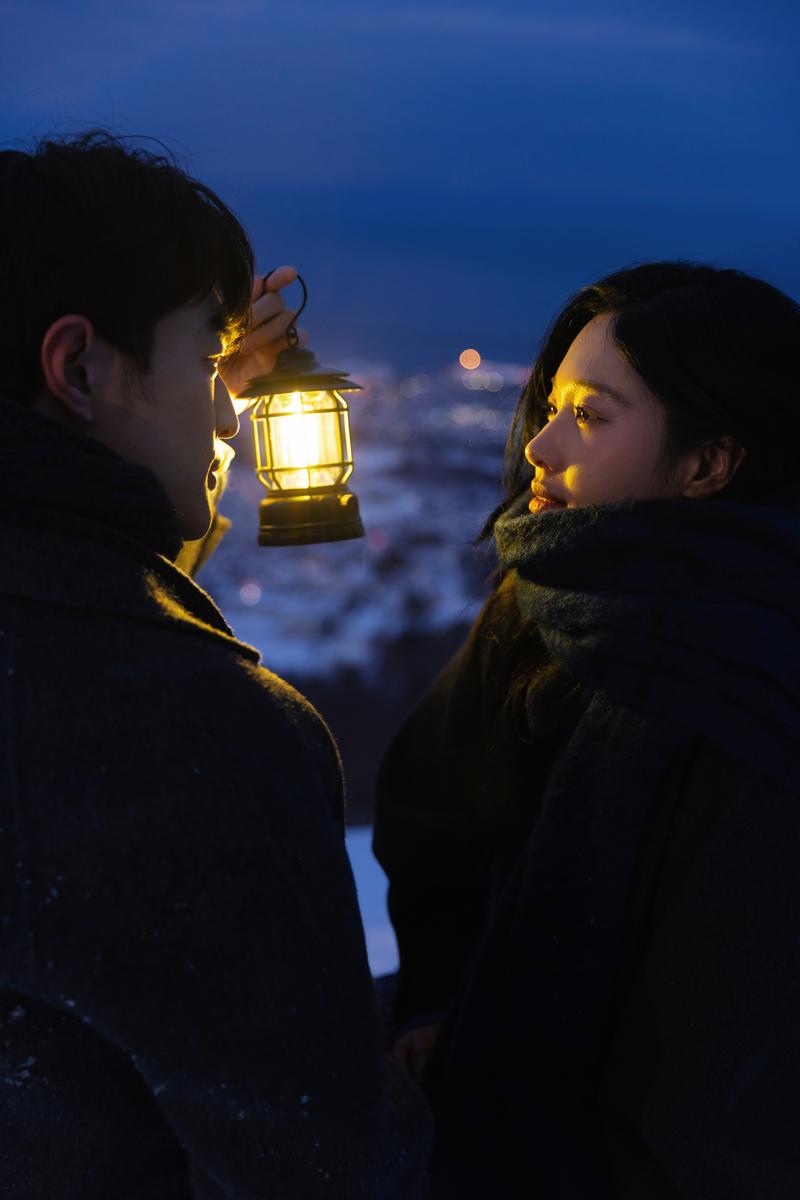 天狗山蓝调时刻 第45张 日本婚纱照 日本旅拍 日本尼鹿摄影