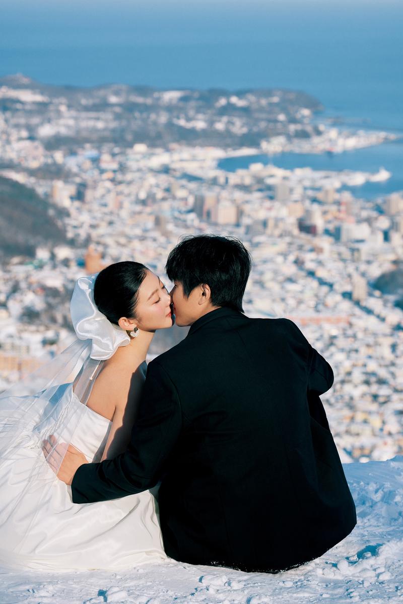 小樽婚礼 第40张 日本婚纱照 日本旅拍 小樽婚纱照 日本尼鹿摄影