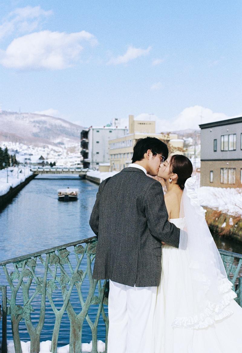 小樽运河 第44张 日本婚纱照 日本旅拍 小樽婚纱照 日本尼鹿摄影