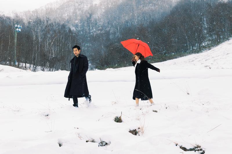 北海道的小樽天狗山 第102张 日本婚纱照 日本旅拍 北海道婚纱照 小樽婚纱照 日本雪景婚纱照 日本尼鹿摄影