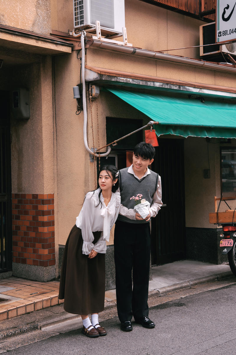 日系生活感街拍 第11张 日本婚纱照 日本旅拍 日本尼鹿摄影