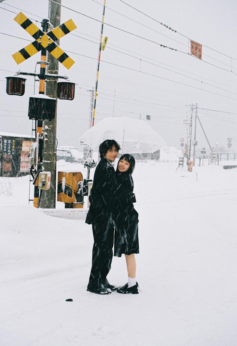 暴风雪来临之际 第22张 日本婚纱照 日本旅拍 日本雪景婚纱照 日本尼鹿摄影