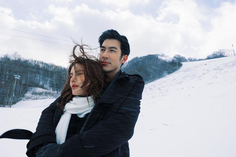 北海道的小樽天狗山 第114张 日本婚纱照 日本旅拍 北海道婚纱照 小樽婚纱照 日本雪景婚纱照 日本尼鹿摄影