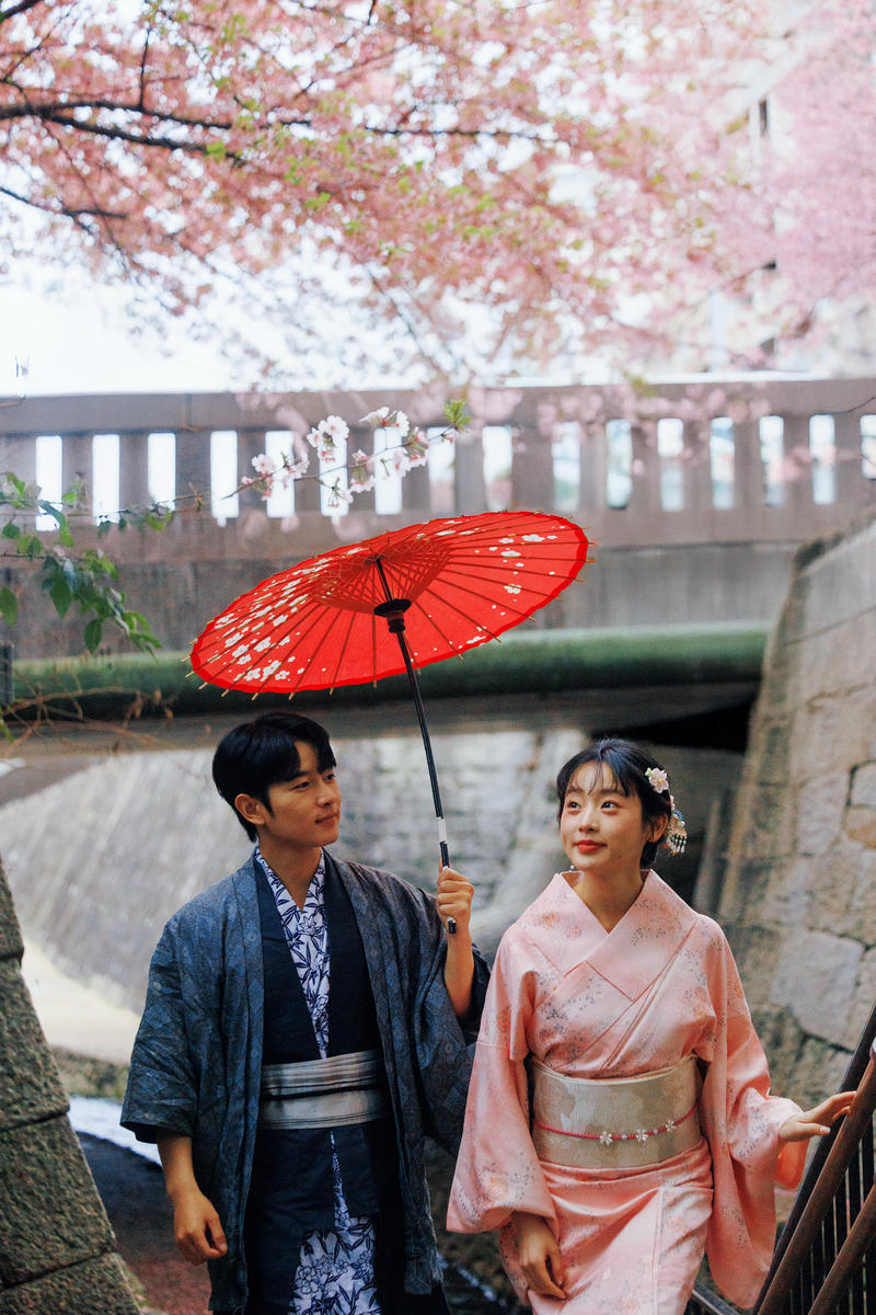 樱吹雪 第5张 日本婚纱照 日本旅拍 日本樱花婚纱照 日本雪景婚纱照 日本尼鹿摄影