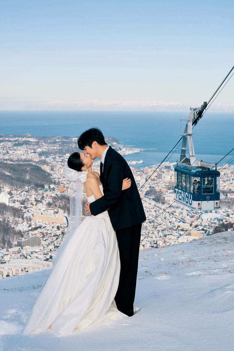 小樽婚礼 第50张 日本婚纱照 日本旅拍 小樽婚纱照 日本尼鹿摄影