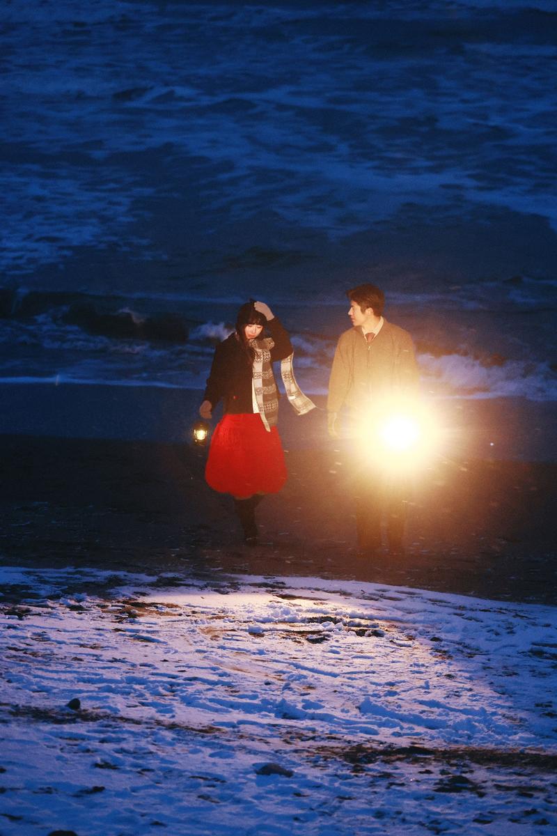 北海道 钱函海边蓝调时刻 第30张 日本婚纱照 日本旅拍 北海道婚纱照 日本尼鹿摄影
