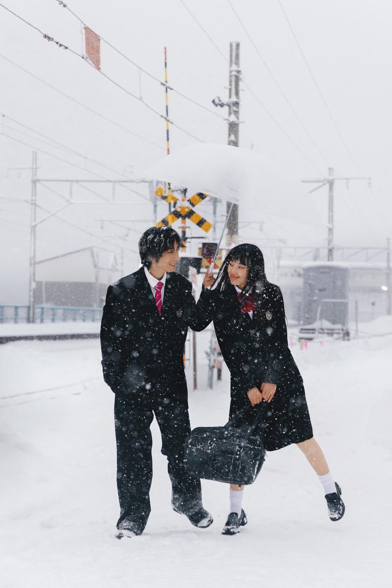 暴风雪来临之际 第26张 日本婚纱照 日本旅拍 日本雪景婚纱照 日本尼鹿摄影