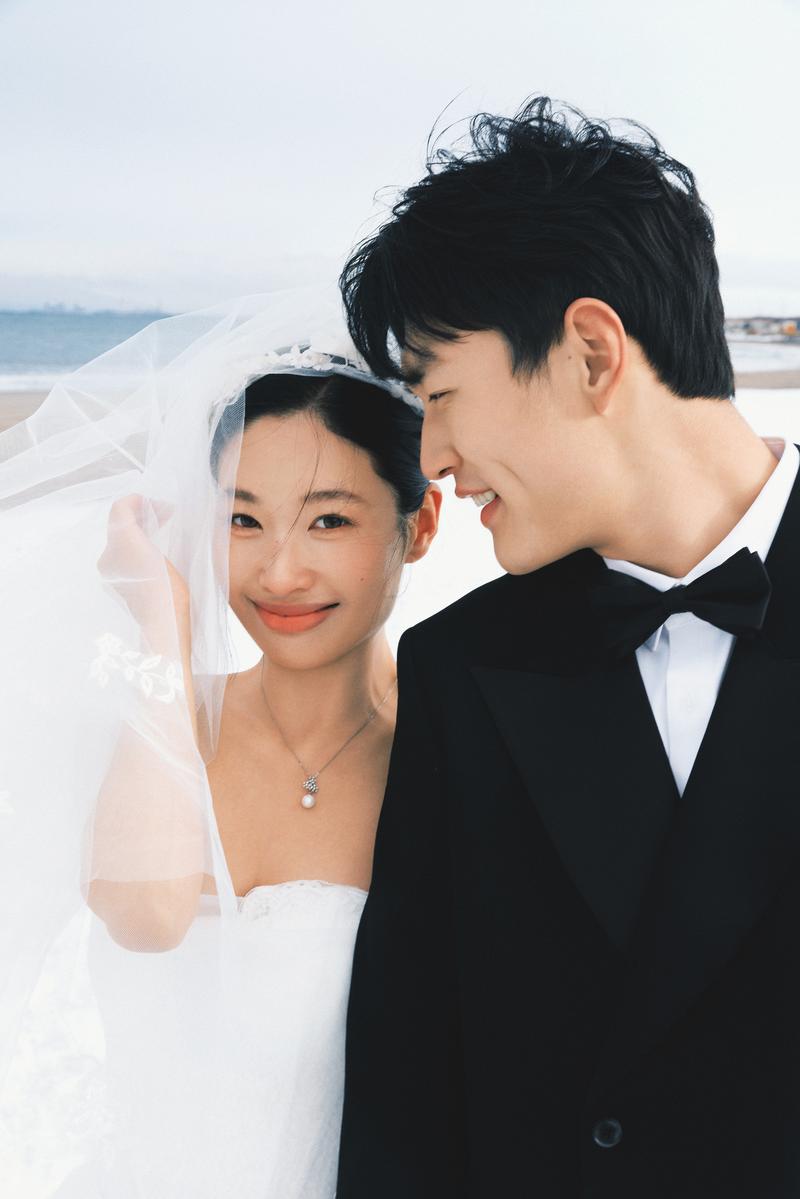 在北海道无人的海边举办了目的地婚礼 第38张 日本婚纱照 日本旅拍 北海道婚纱照 日本尼鹿摄影