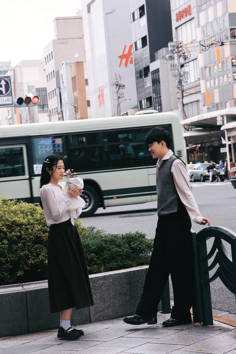 日系生活感街拍 第9张 日本婚纱照 日本旅拍 日本尼鹿摄影