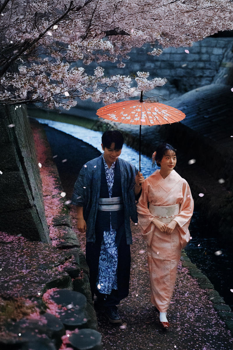樱吹雪 第4张 日本婚纱照 日本旅拍 日本樱花婚纱照 日本雪景婚纱照 日本尼鹿摄影