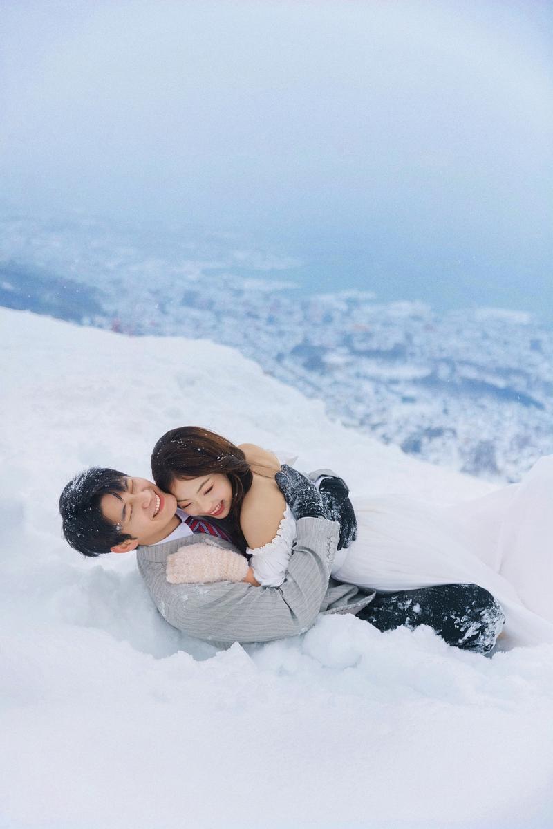 天狗山的浪漫 第36张 日本婚纱照 日本旅拍 日本尼鹿摄影