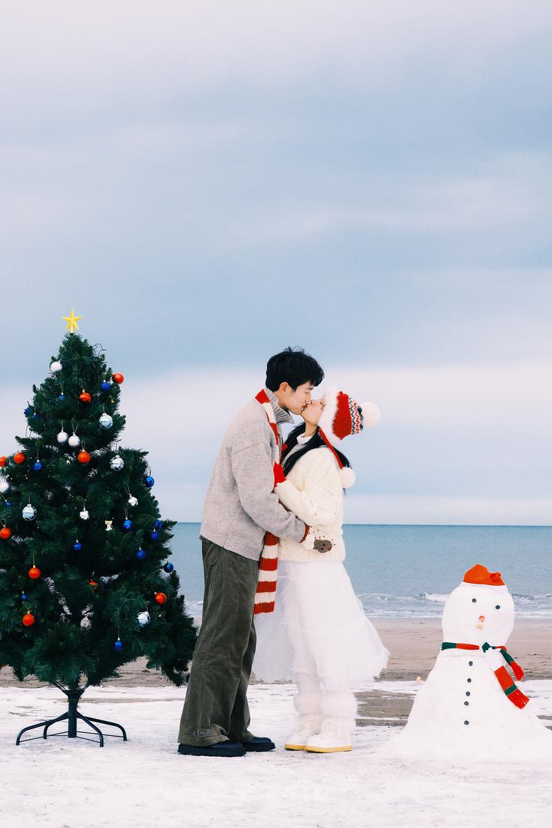 海边有一颗圣诞树 第33张 日本婚纱照 日本旅拍 日本尼鹿摄影