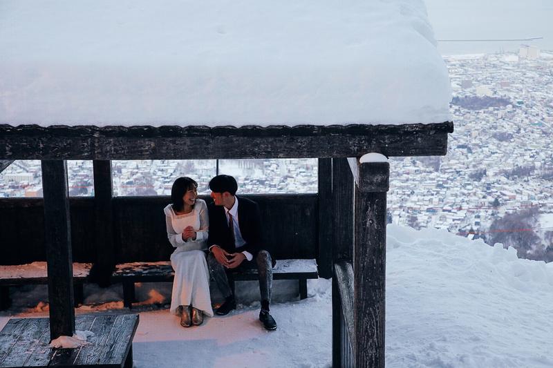 北海道的雪 第36张 日本婚纱照 日本旅拍 北海道婚纱照 日本雪景婚纱照 日本尼鹿摄影