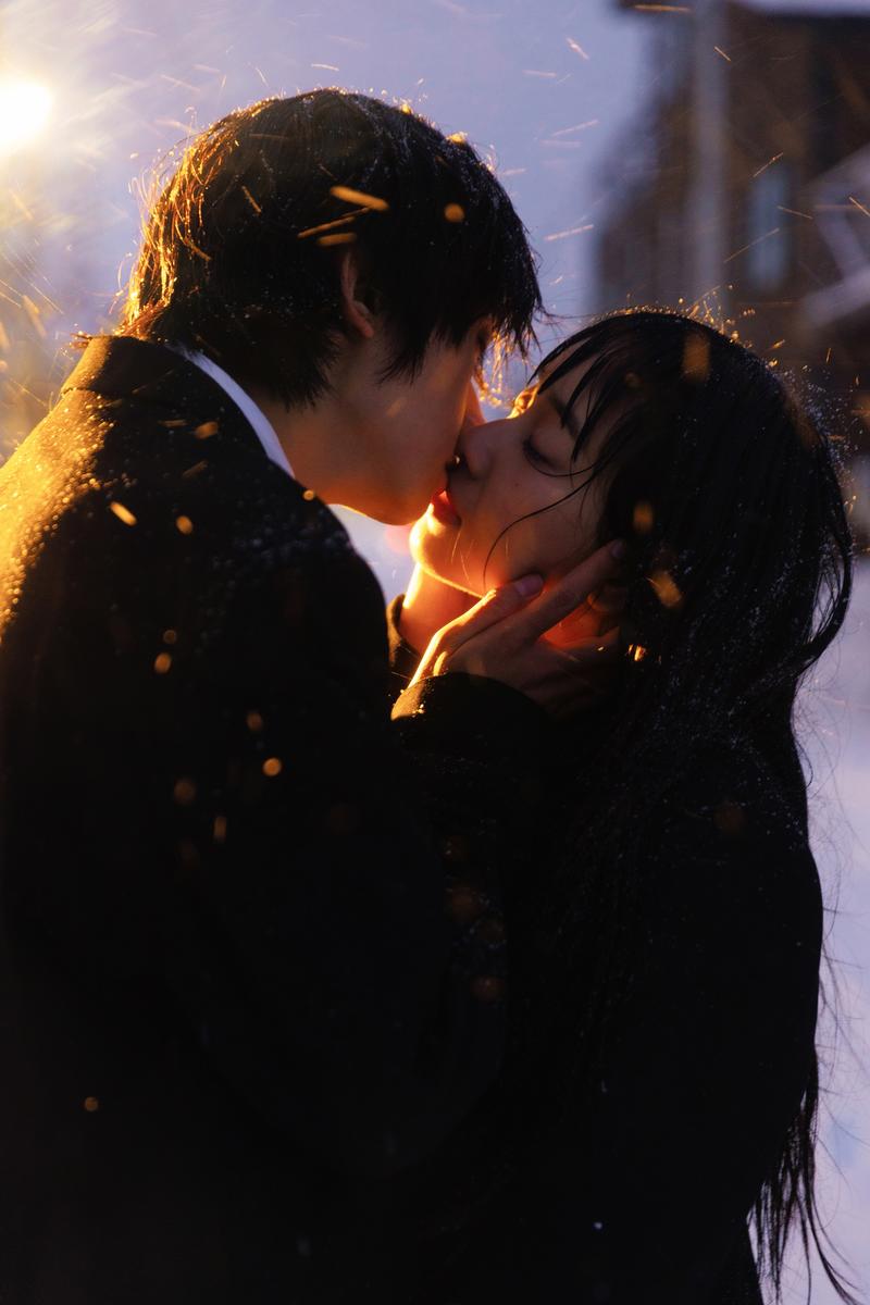 暴风雪来临之际 第25张 日本婚纱照 日本旅拍 日本雪景婚纱照 日本尼鹿摄影