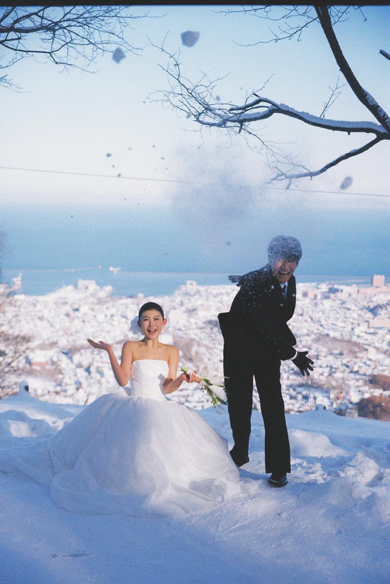 小樽婚礼 第32张 日本婚纱照 日本旅拍 小樽婚纱照 日本尼鹿摄影