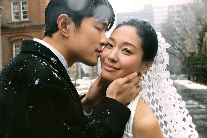 札幌市政府 第20张 日本婚纱照 日本旅拍 札幌婚纱照 日本尼鹿摄影