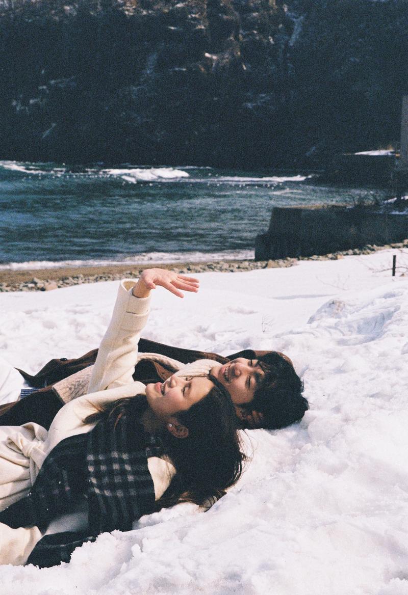 小樽悬崖海边 第10张 日本婚纱照 日本旅拍 小樽婚纱照 日本尼鹿摄影