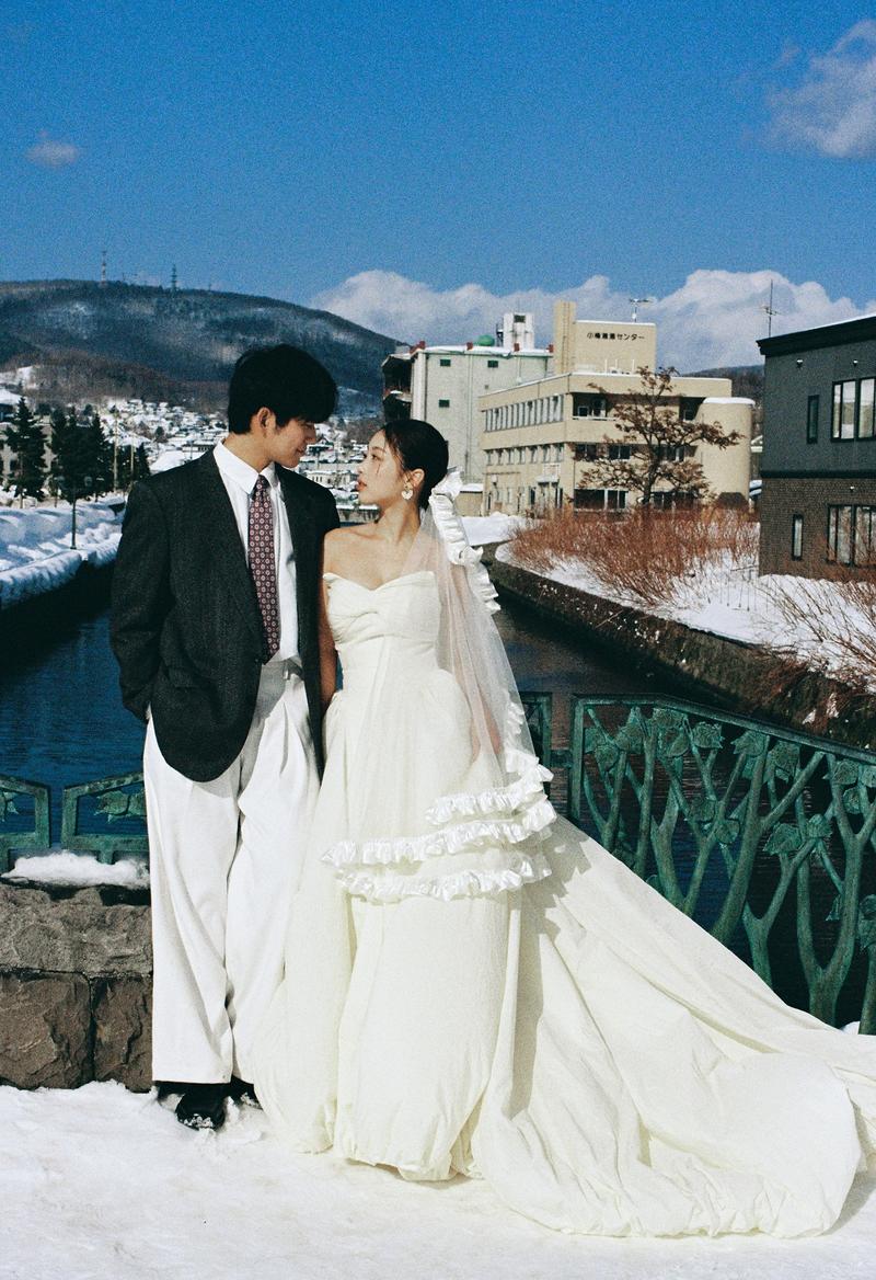 小樽运河 第10张 日本婚纱照 日本旅拍 小樽婚纱照 日本尼鹿摄影