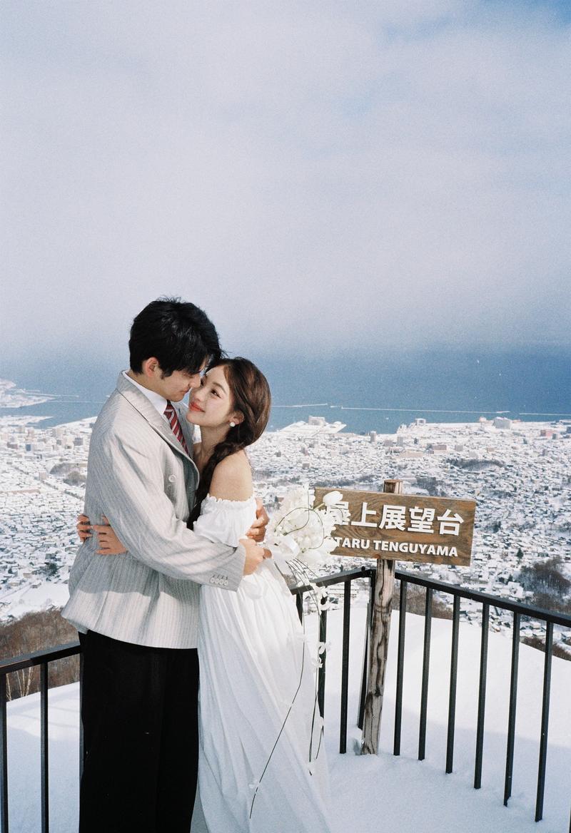 天狗山的浪漫 第17张 日本婚纱照 日本旅拍 日本尼鹿摄影