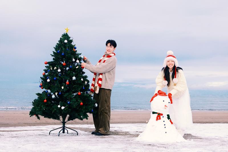 海边有一颗圣诞树 第36张 日本婚纱照 日本旅拍 日本尼鹿摄影