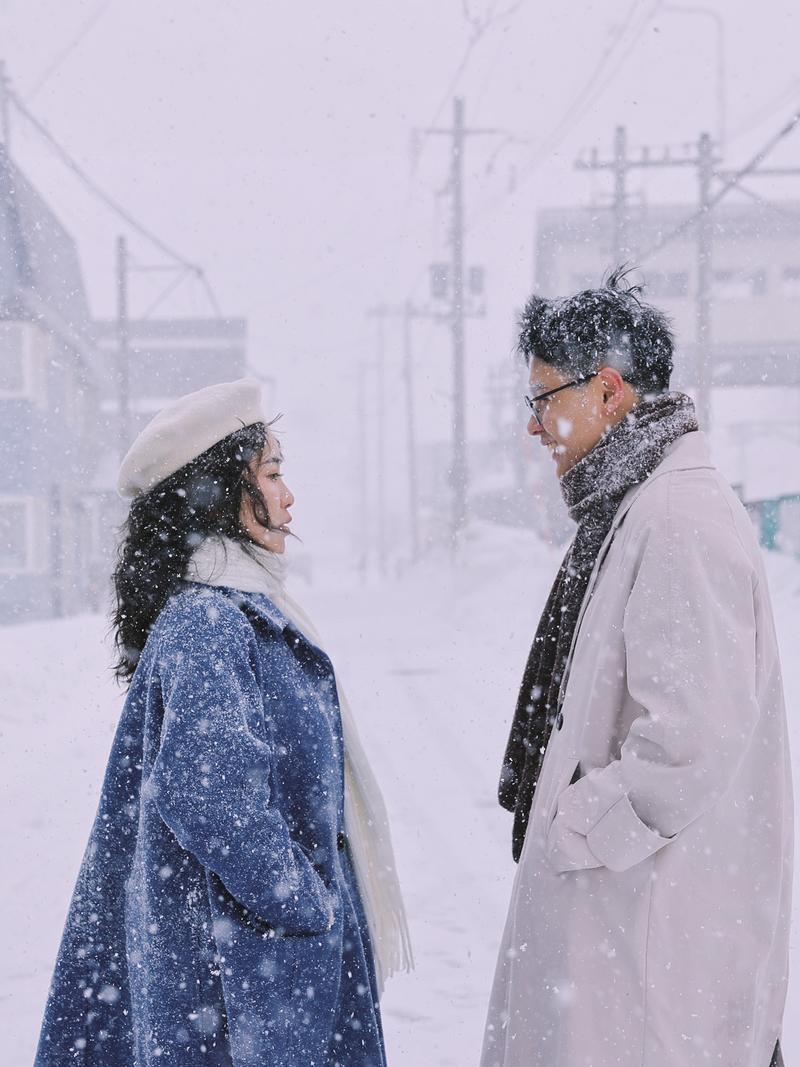 在小樽生命中最美好的冬天 第60张 日本婚纱照 日本旅拍 小樽婚纱照 日本尼鹿摄影