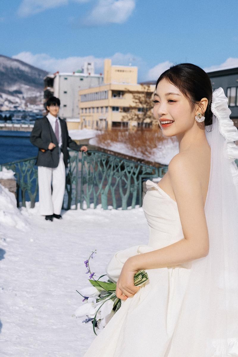 小樽运河 第40张 日本婚纱照 日本旅拍 小樽婚纱照 日本尼鹿摄影